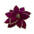 Clip Poinsettia - Magenta 29cm