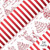 Gift Wrap Roll - Toile Red 76cm x 2.5m Red/White