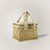 Lunch Squared Waxed Canvas Square Lunch Bag Ginger