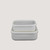 The Lunchsaver - Silicone Lunch Box Set 2pk Tofu