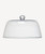 Flat Topped Glass Food Cover  32cm