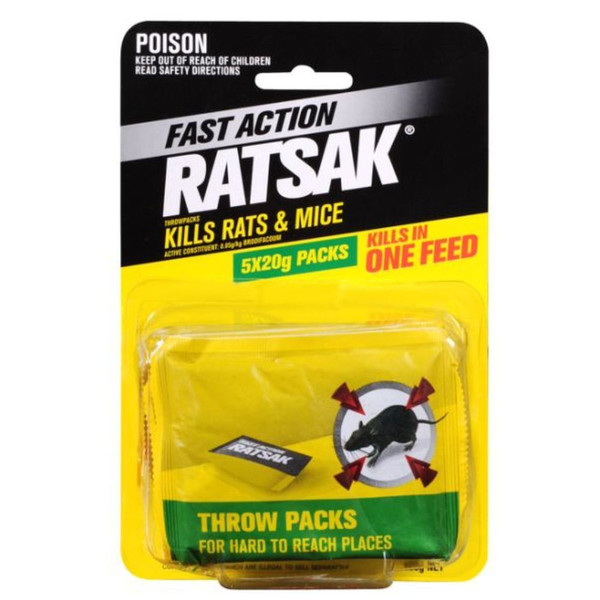 Fast Action Throw Pack 5pk