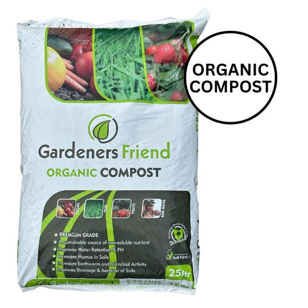 Gardeners Friend Organic Compost 25lt