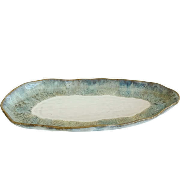 Ceramic Oval 32x15cm Jade