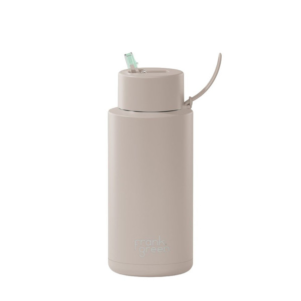 Ceramic Reusable Bottle (Straw) 34oz / 1lt Moon Dust