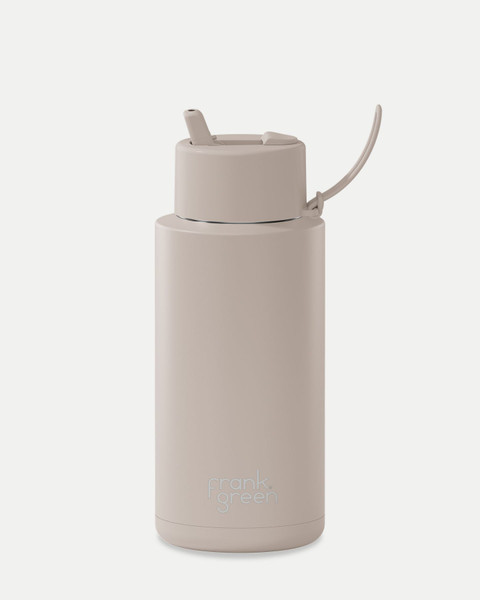 Ceramic Reusable Bottle (Straw) 34oz / 1lt Moon Dust