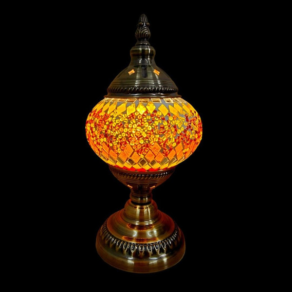 Lamp - Glass Mosaic Classic 27x13cm 13138