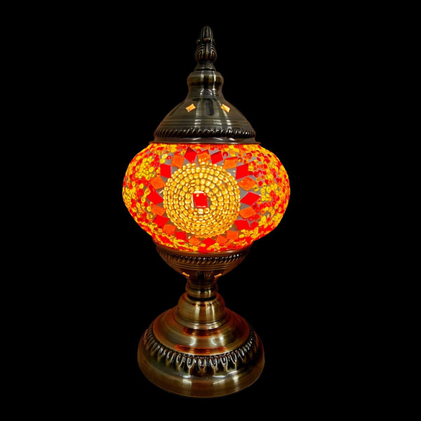 Lamp - Glass Mosaic Classic 27x13cm 13112