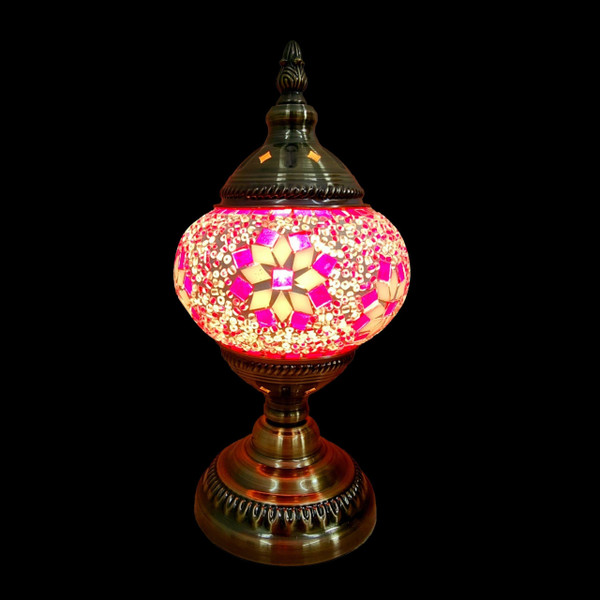 Lamp - Glass Mosaic Classic 27x13cm 13151