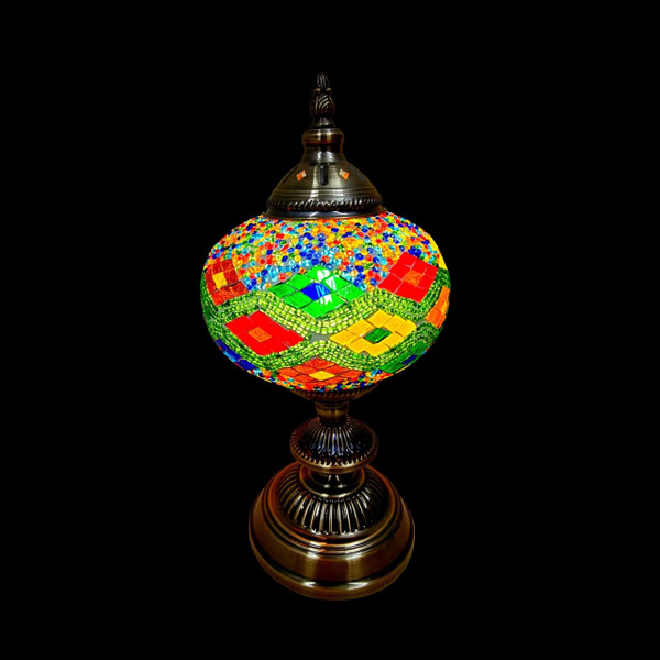 Lamp - Glass Mosaic Classic 40x17cm 17112