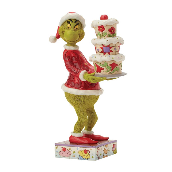 Grinch With Grinchy Cake 23cm