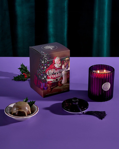 Candle - Christmas Pudding 410g