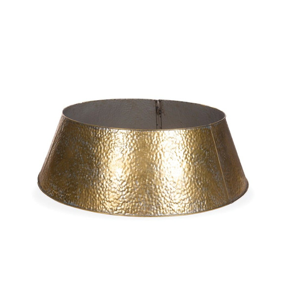 Embossed Gold Tree Skirt 80cm Gold