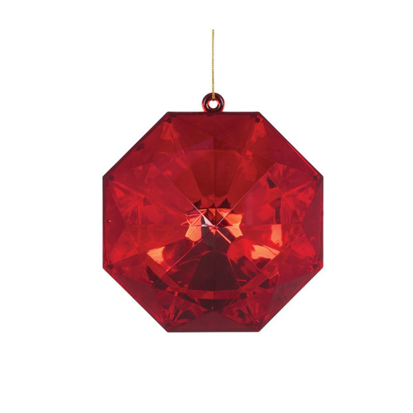 Bauble - Jewel 17cm Red
