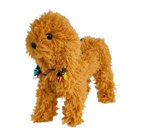 Dog w/Lights Hanging Decor