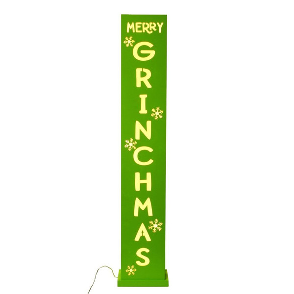 Merry Grinchmas Post 110cm