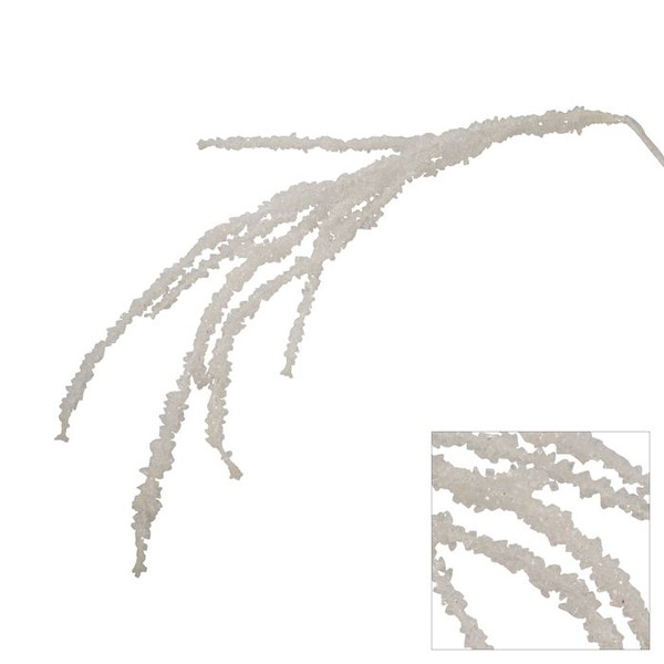 Plastic Ice Branch 56cm Green