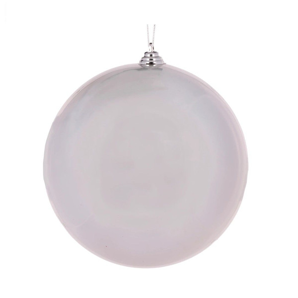 Bauble - Silver Pearl 20cm