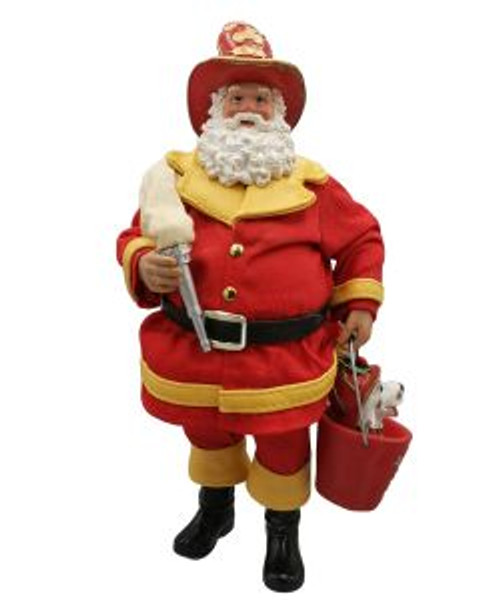 Fireman Santa Claus