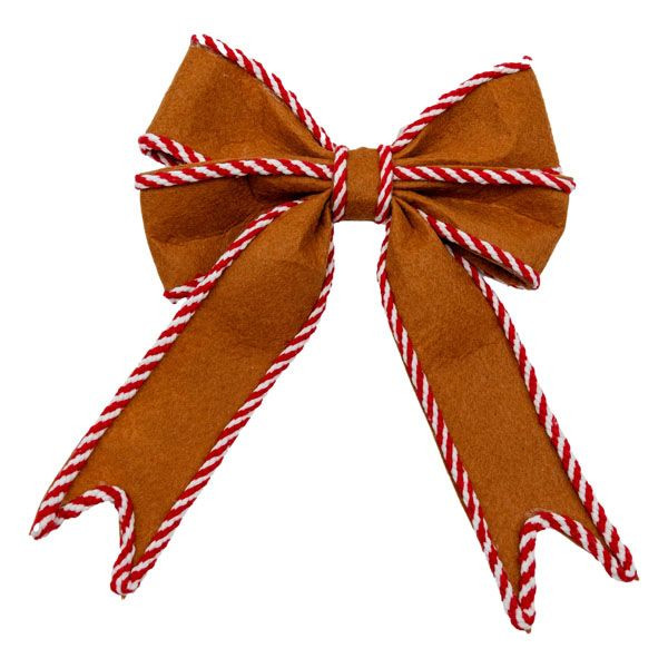 Gingerbread Bow 27cm