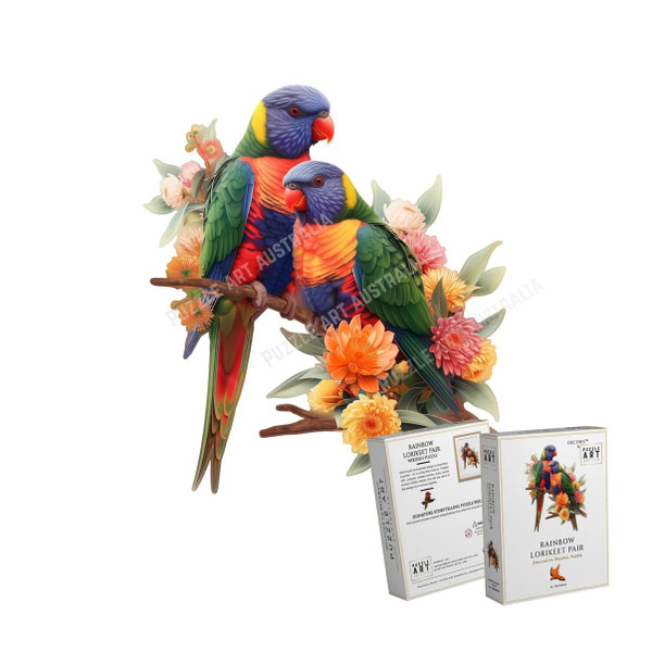 Lorikeet Pair A3