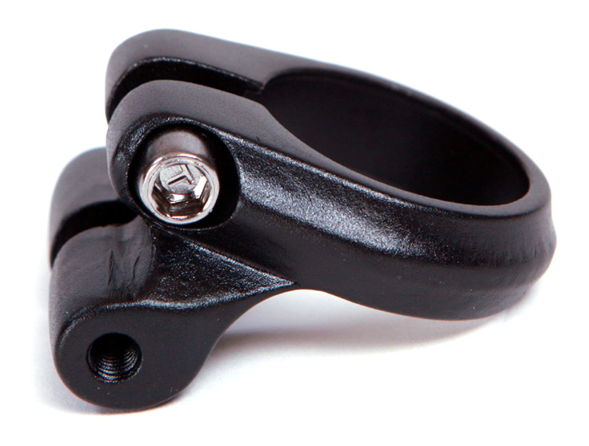 bike seatpost clamp with rack mount