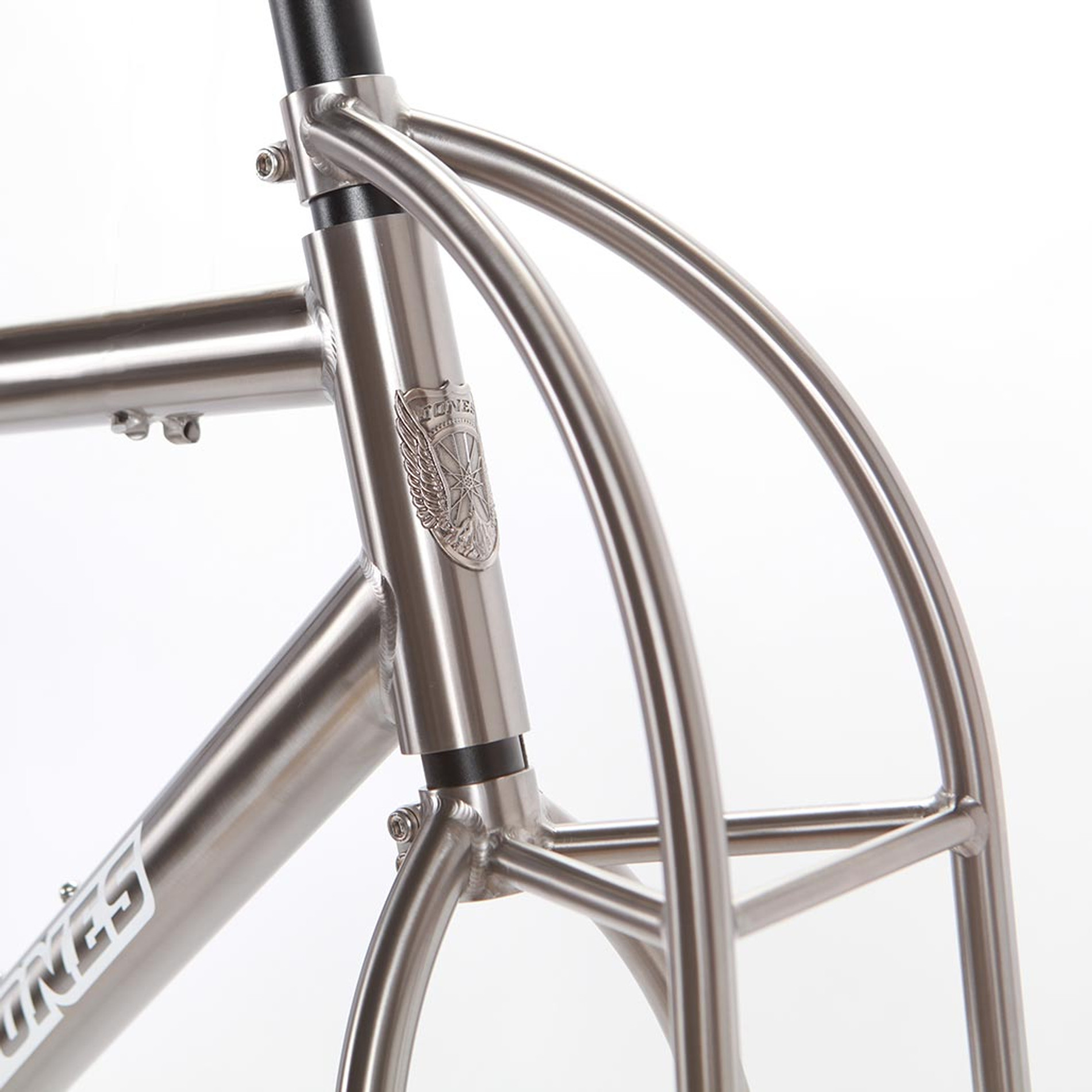 Jones Titanium Plus SWB Diamond Frame with Fork - Jones Bikes