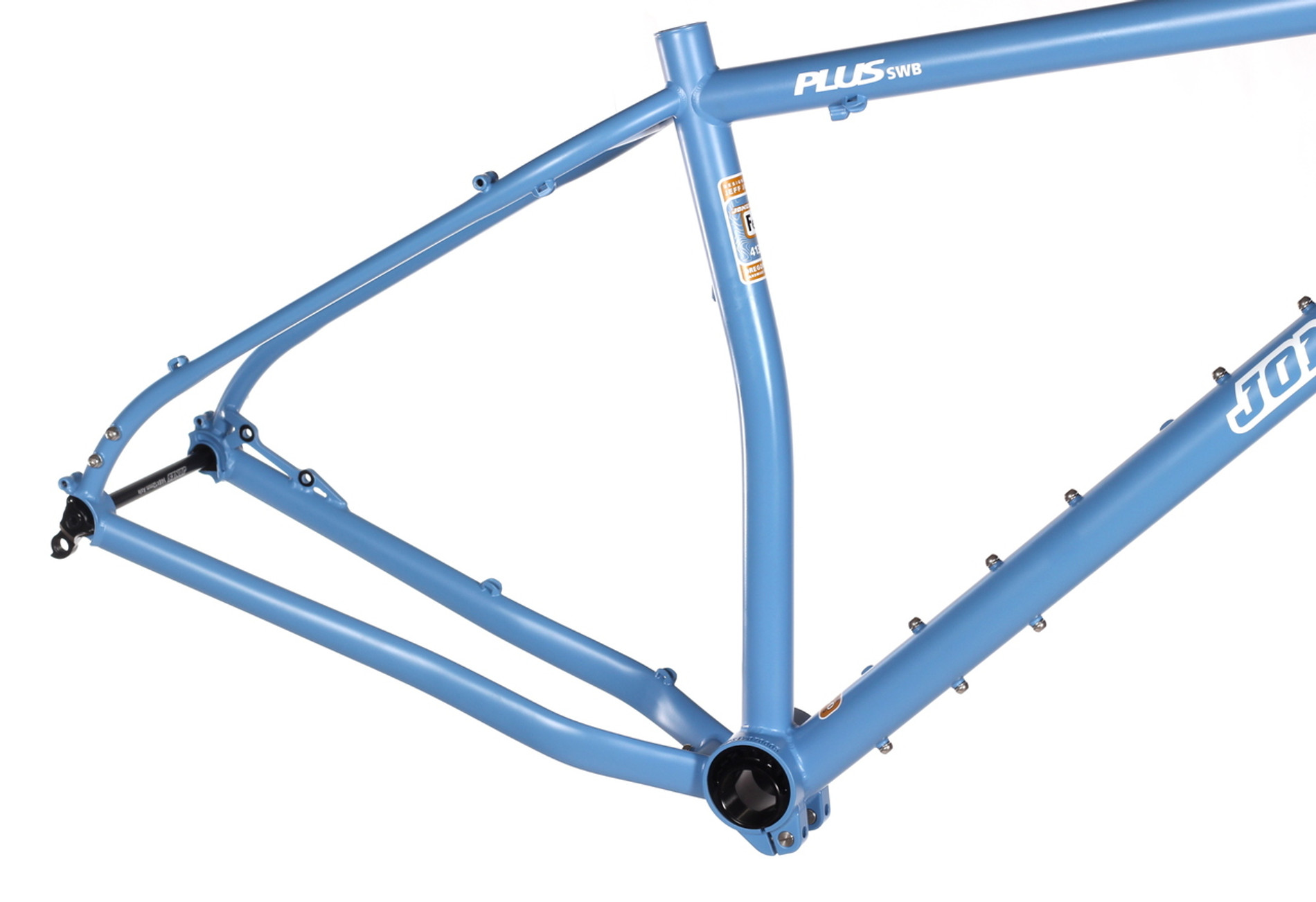 Jones Steel Plus SWB Diamond Frame with Steel Truss Fork Jones Steel Plus SWB Diamond Frame with Steel Truss Fork