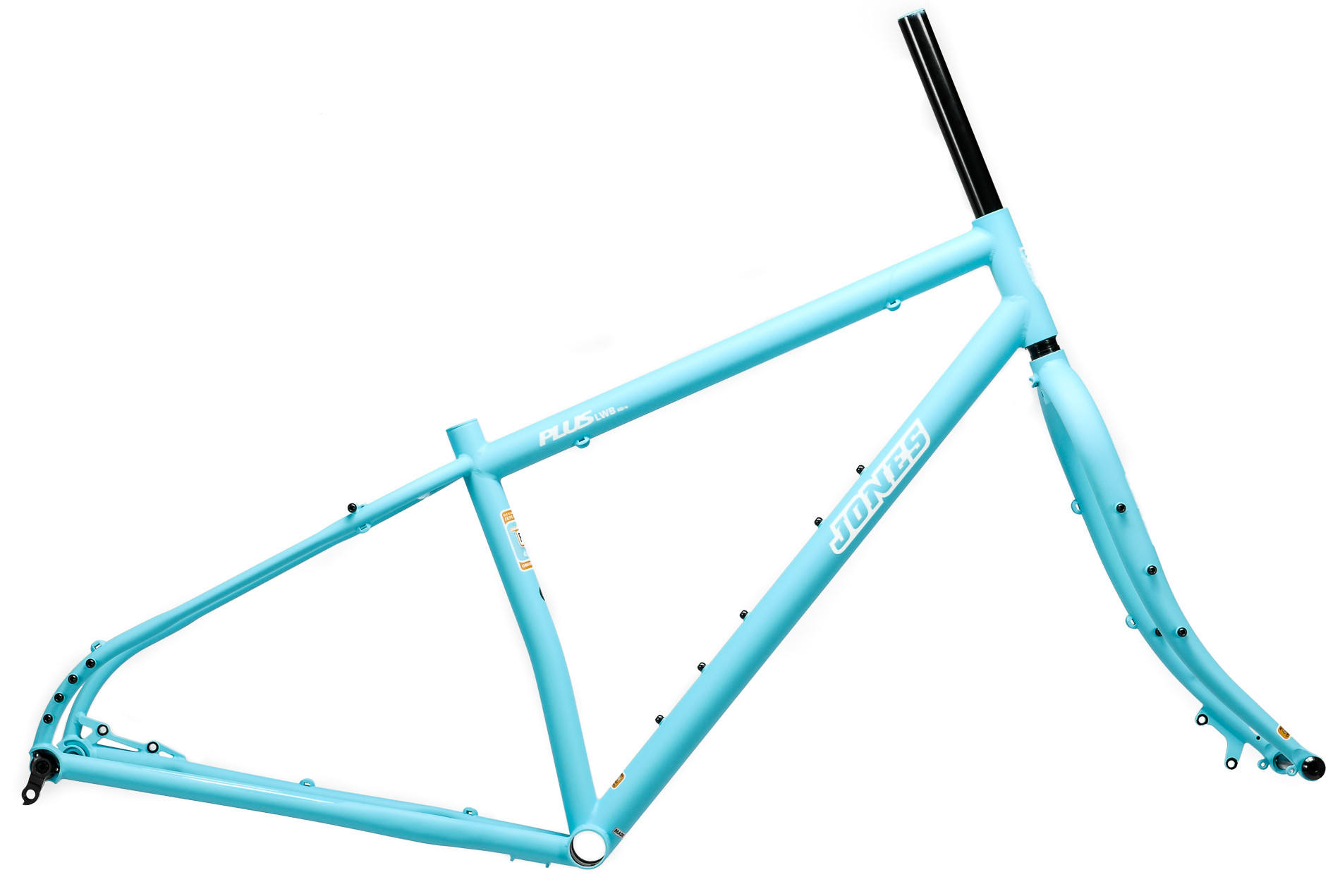 Jones Steel Plus LWB HD/e Diamond Frame with Unicrown Fork Matte