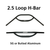 2.5 Loop H-Bar®