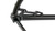 Jones Steel Plus LWB Diamond Frame with Fork Black