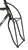 Jones Steel Plus SWB Diamond Frame with Fork Black (size medium)