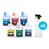 Zogics Clean Sample Case + Spray Bottles
