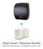 Electra Electronic Paper Towel Roll Dispenser Bundle