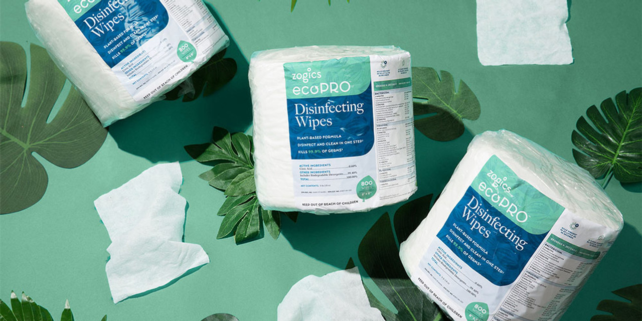 The Journey Behind Zogics ecoPRO Plant-Based Disinfecting Wipes: Merging Sustainability with Effectiveness