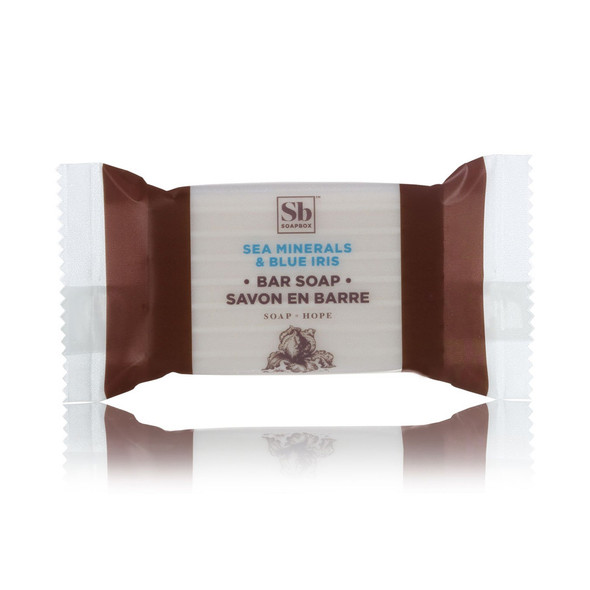 Soapbox Sea Minerals and Blue Iris Bar Soap