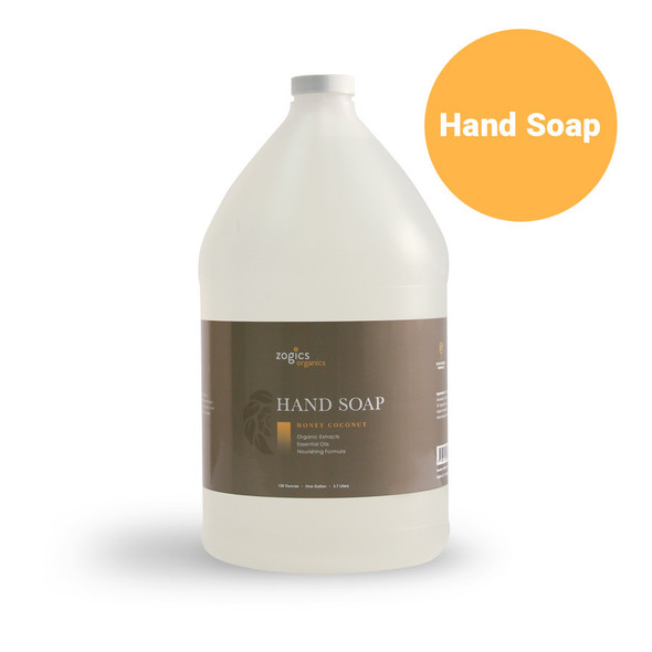 Zogics Organics Hand Soap, Honey Coconut