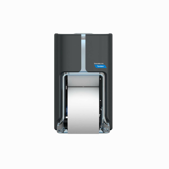 Cascades Pro Top-Bottom High Capacity Toilet Paper Dispenser