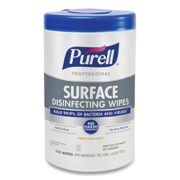 Purell Fresh Citrus Surface Wipes