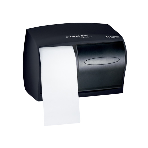 Kimberly-Clark Professional Coreless Double Roll Bathroom Tissue Dispenser, Smoke,