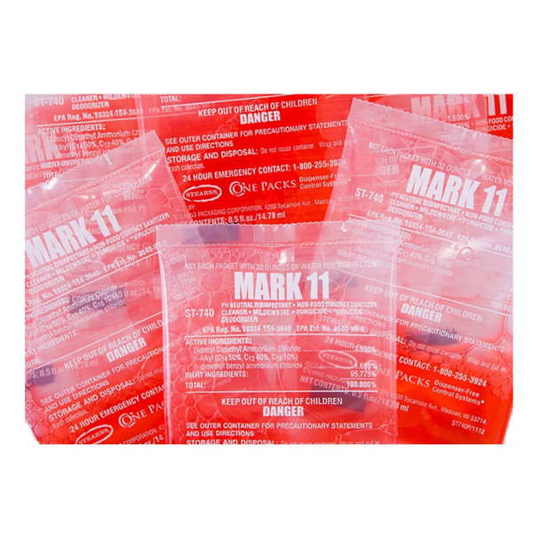 Cleaning Station Mark 11 Concentrated Disinfectant Packets 144 packets/case