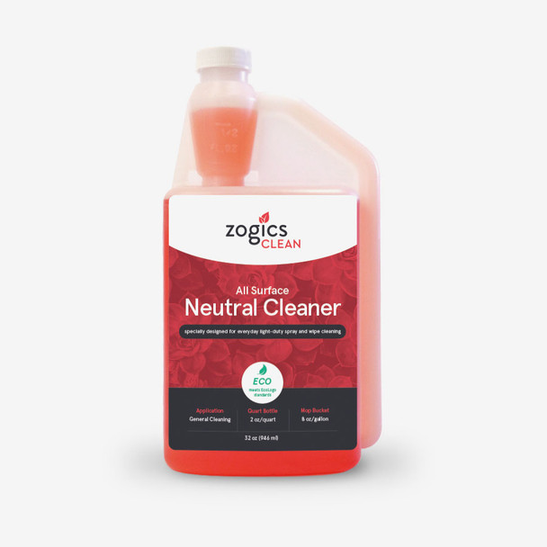 Zogics All Surface Neutral Cleaner 32 oz.