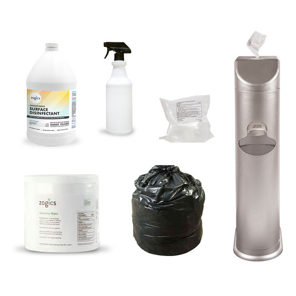 The Cleaning Station All-In-One Sanitizing Wipes Bundle