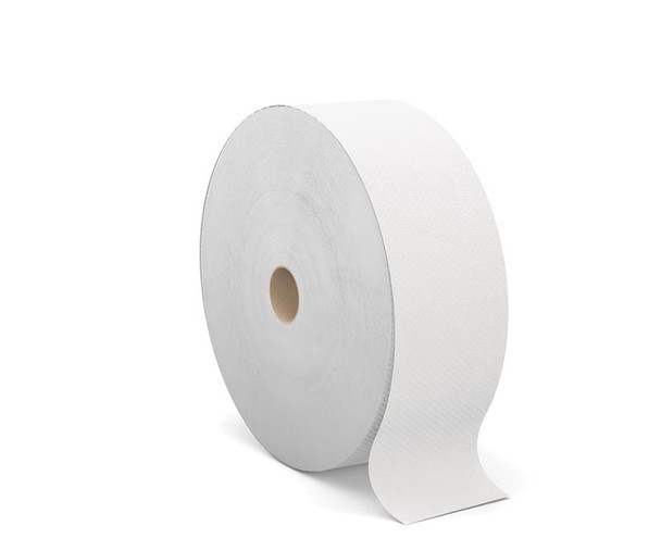 Cascades Pro Jumbo Toilet Paper, 2-ply, 1250ft/roll, White, Case of 6