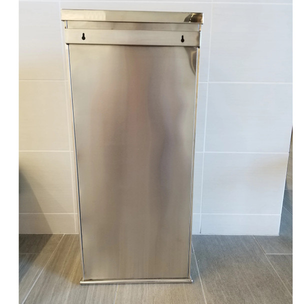 Side-Entry Trash Can