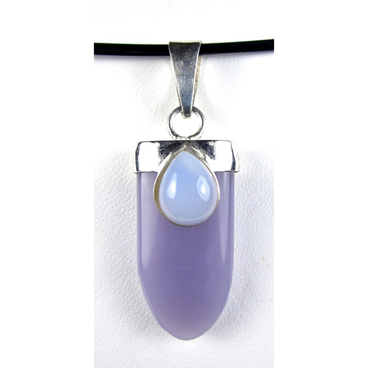 Blue Chalcedony Satellite Necklace: Balance, Patience and Communication —  The Gangster Hippie