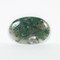 Moss Agate Cab Cabochon 30 x 20mm