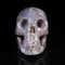 Royal Agate Geode Crystal Skull 3.1