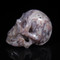 Royal Agate Geode Crystal Skull 3.1