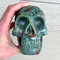 Raven's Carved Classic Style Purple Charoite Crystal Skull